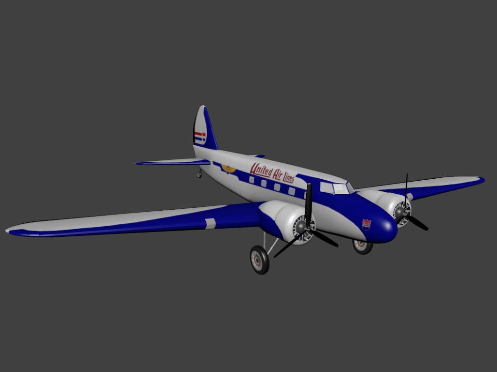 Boeing 247 D preview image 1